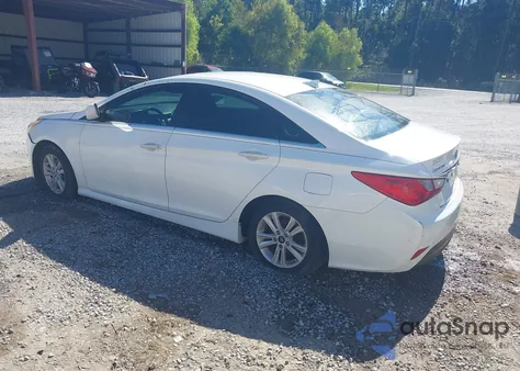 2014 Hyundai Sonata Gls from USA, damaged, VIN 5NPEB4AC5EH884463